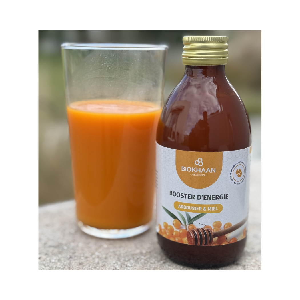 BIOKHAAN - Vente Supplément oral/vitamine - Booster Énergie Argousier & Miel – Vitamine C BIOKHAAN6