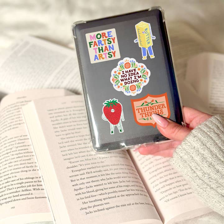 Lindsey Day Studio - Wholesale Sticker - Butter Barb Sticker, Funny Sticker, Food Sticker3