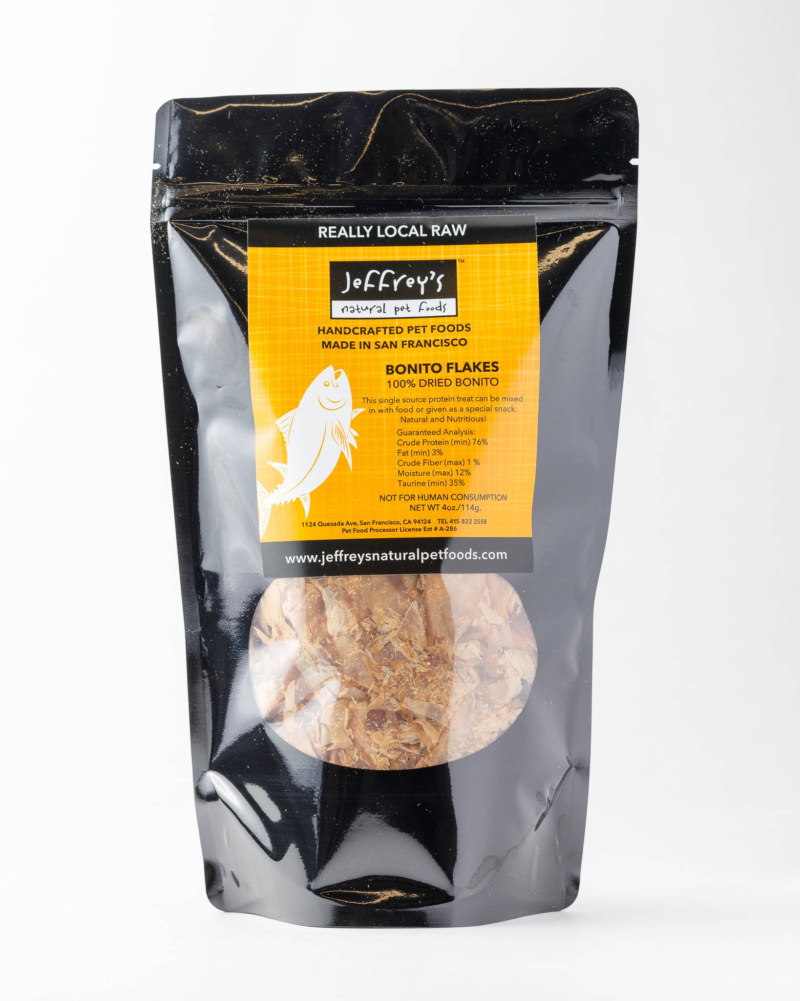 Jeffrey's Natural Pet Foods - Wholesale Pet Treats - Dog - Jeffrey's Bonito Flakes3