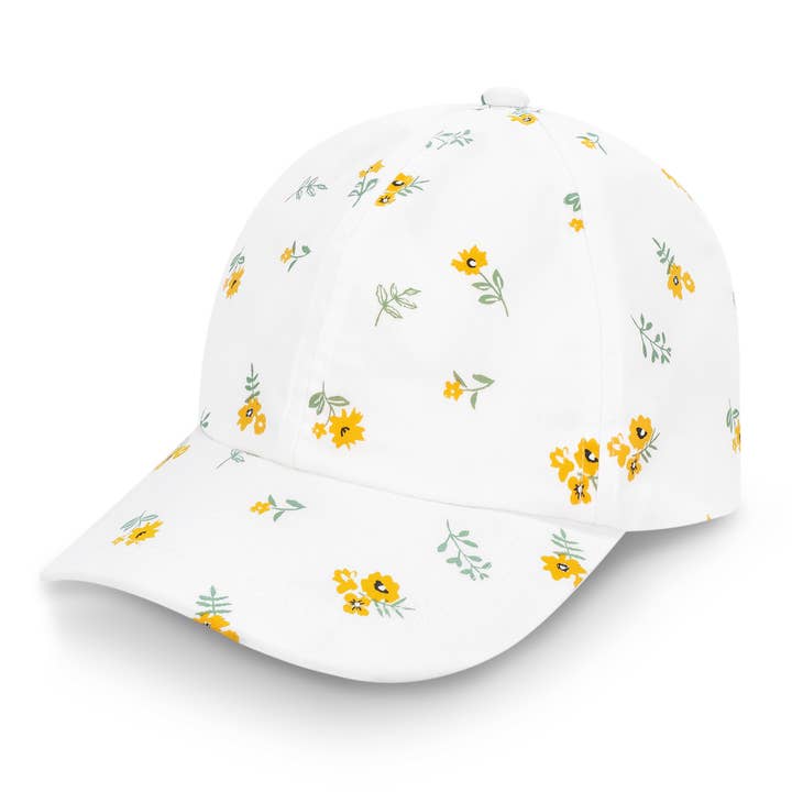 Yellow Flower | Kids' Xplorer Baseball Cap for wholesale by Jan & Jul