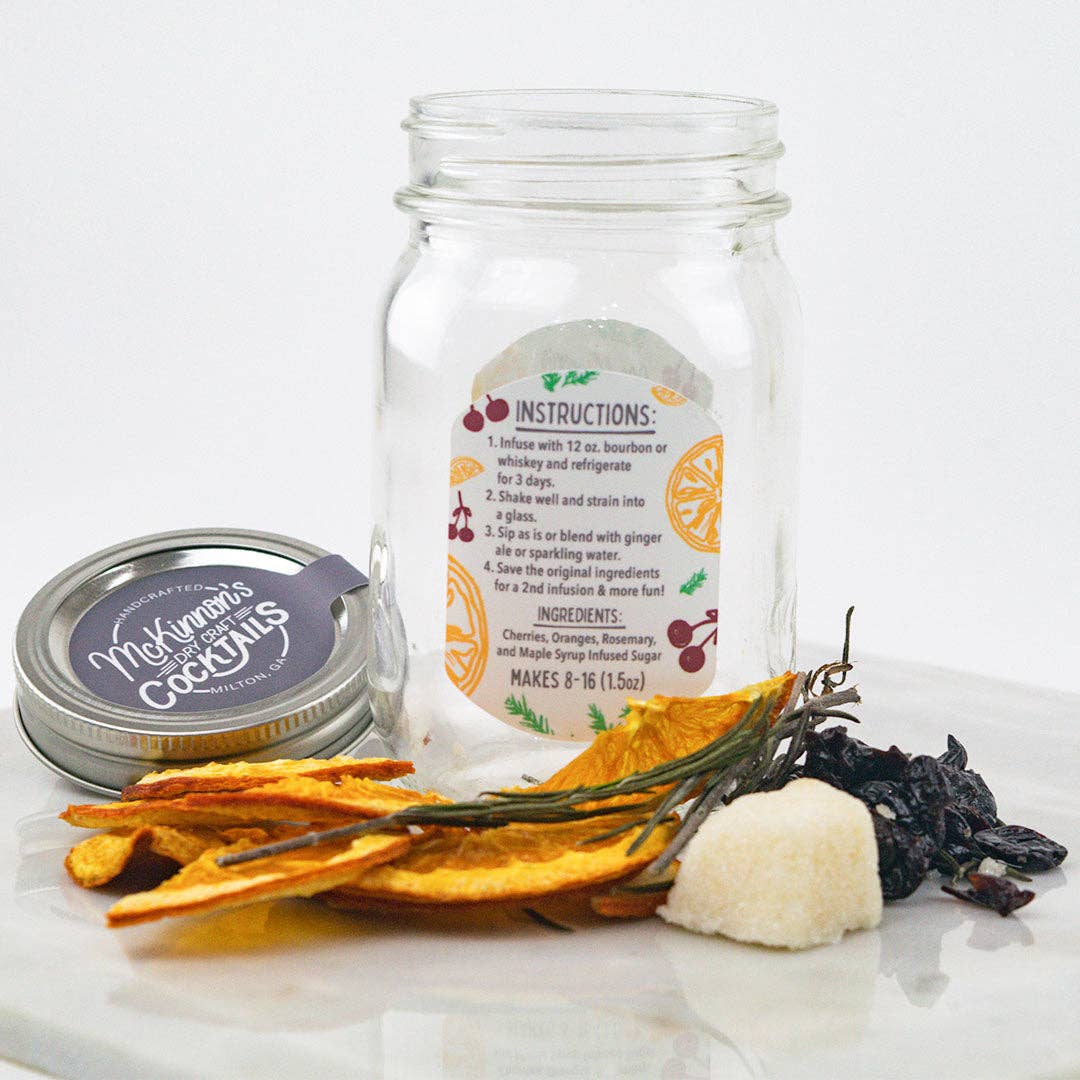 McKinnon's Dry Craft Cocktails - Wholesale Cocktail Mix/Syrup - Not So Old Fashioned1