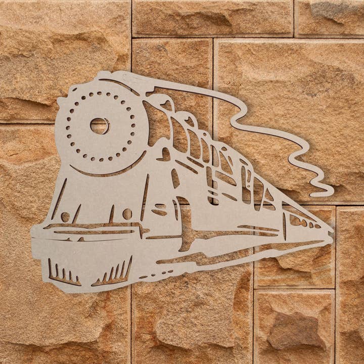 Jess and Jessica - Wholesale Cutouts - Wooden Shape Vintage Polar Express Train, Wooden Cutout6