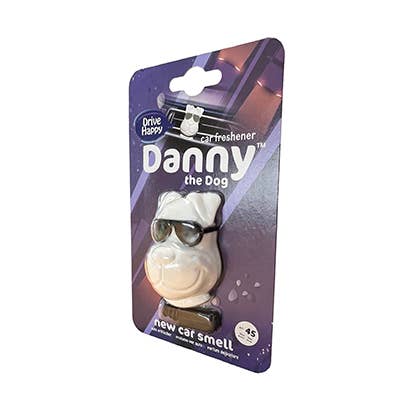 DANNY THE DOG VENT AIR FRESHENER – NEW CAR SCENT for wholesale by SaltyDOG®