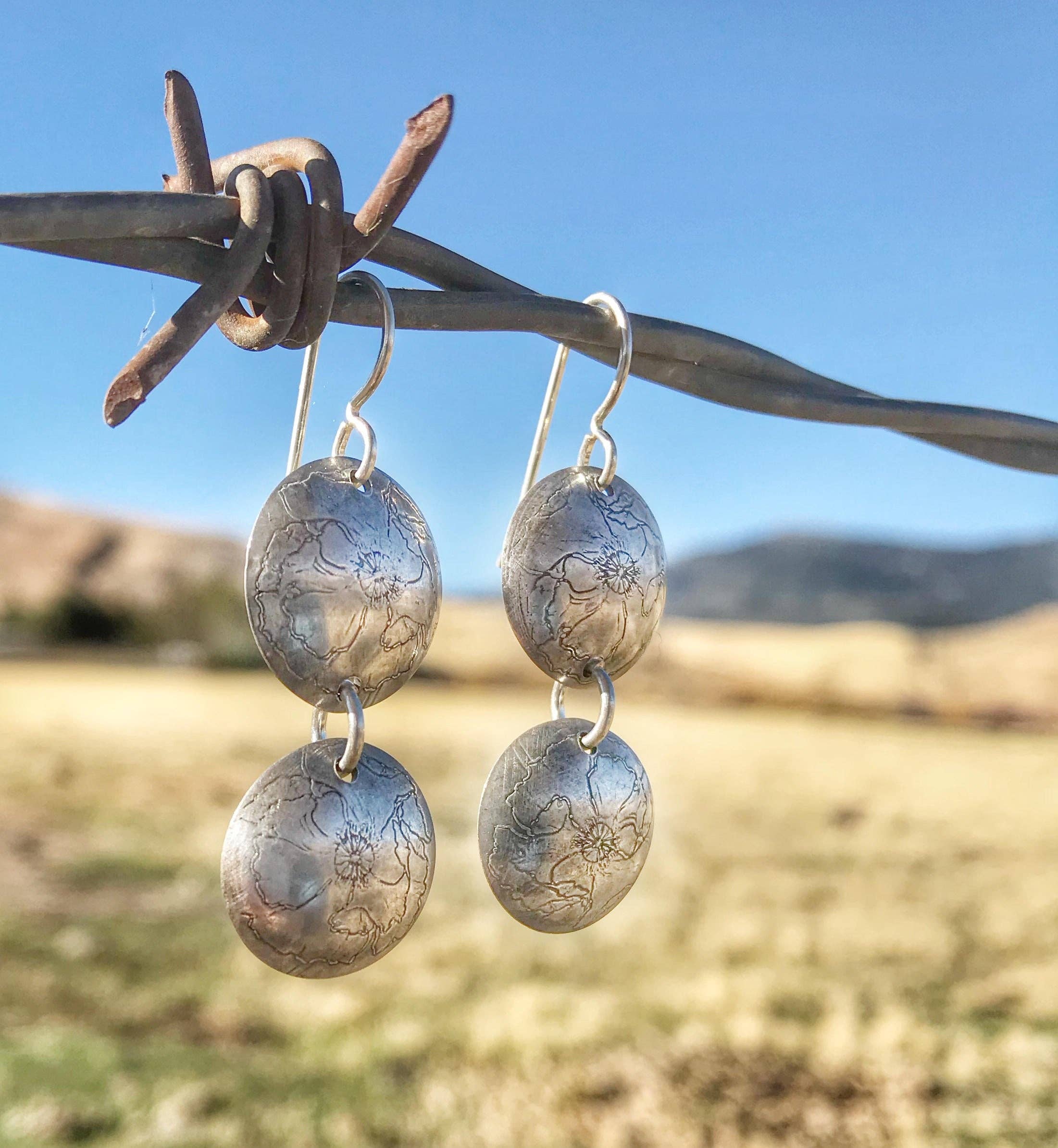 Krista Tranquilla Studio - Wholesale Dangle Earrings - Double Poppy Earrings0