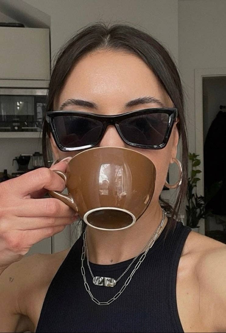 Showy LLC – Colar pingente/pendente por atacado – Colar marmoreado Maeve0