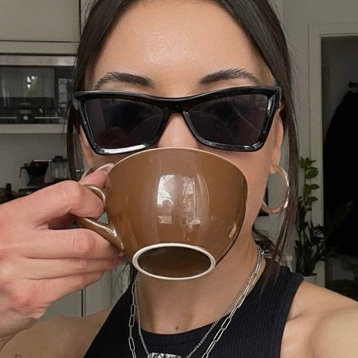 Showy LLC - Wholesale Pendant/Charm Necklace - Maeve Marbled necklace0