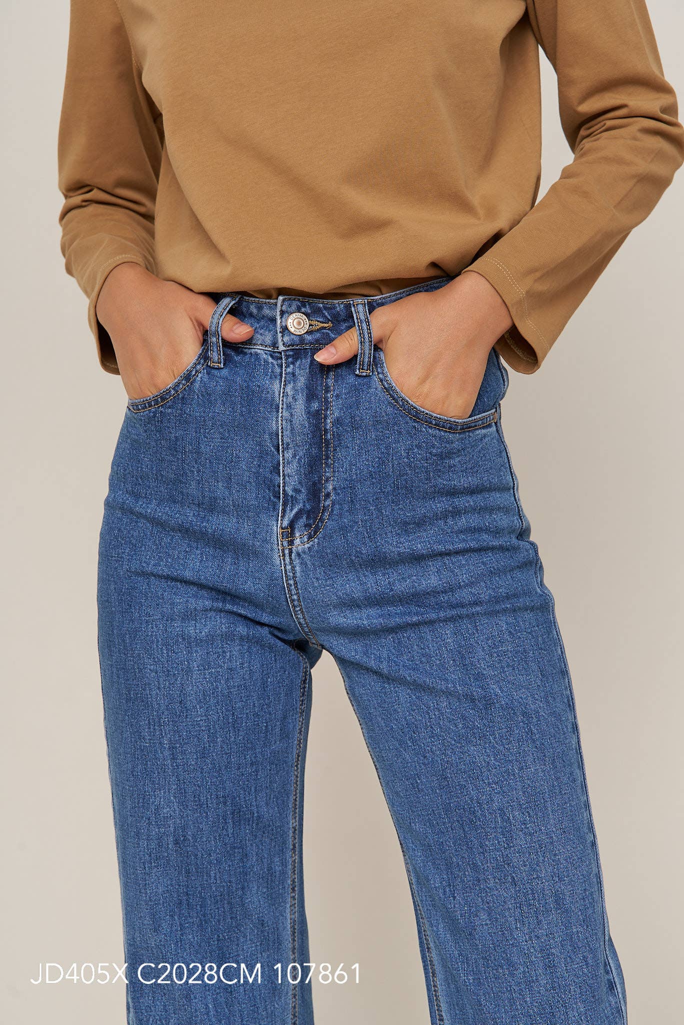 Oraije Paris - Vendita all'ingrosso Jeans - Donna - Jeans Barbara a gamba larga5