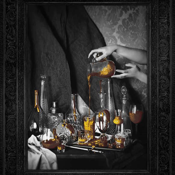 Naturaleza muerta - lona edición dorada para venta al por mayor de Mineheart