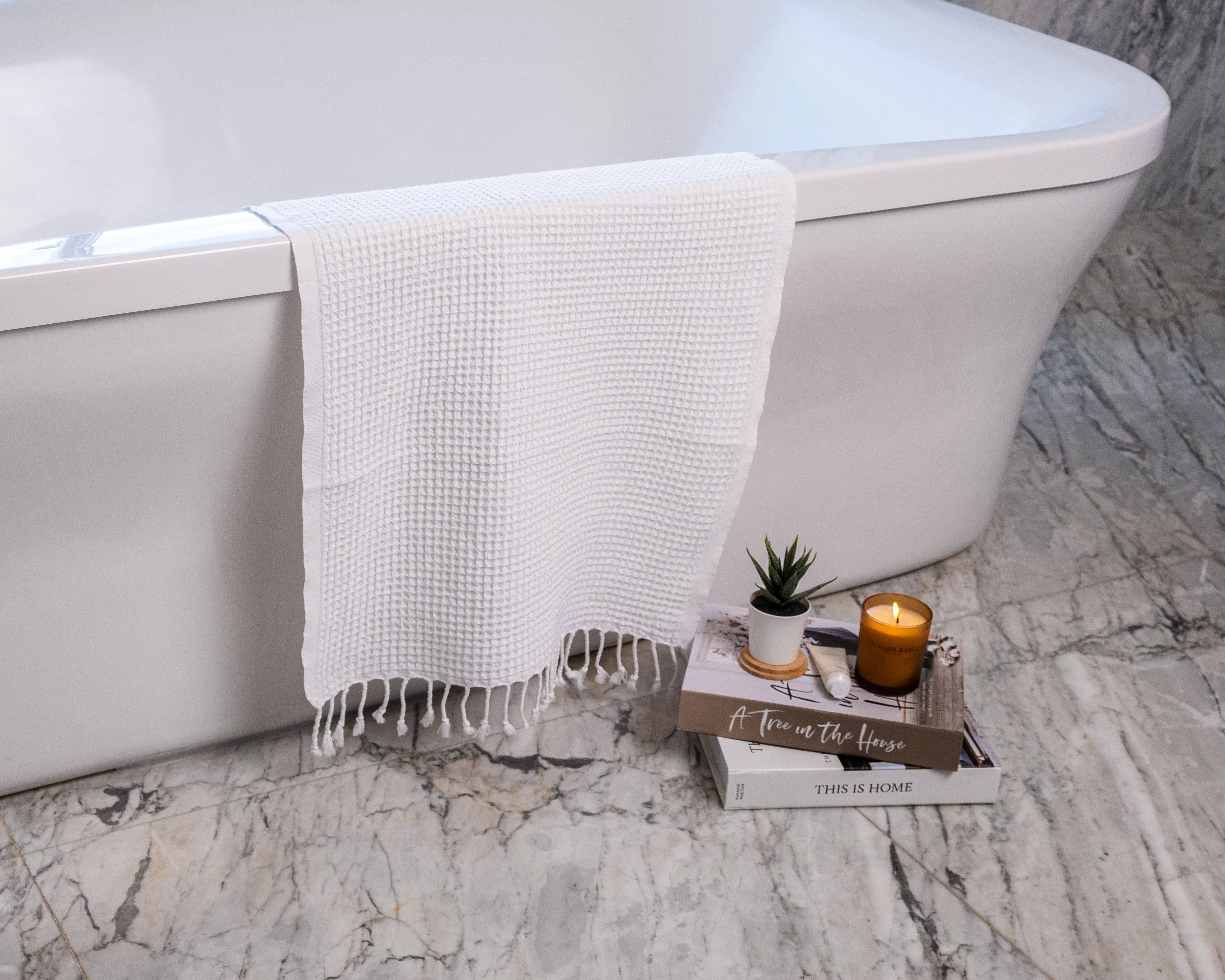 Kalkedon Towels - Wholesale Bath Towel - Stonewashed Waffle Bath Towel| Turkish Towel | Spa Towel19