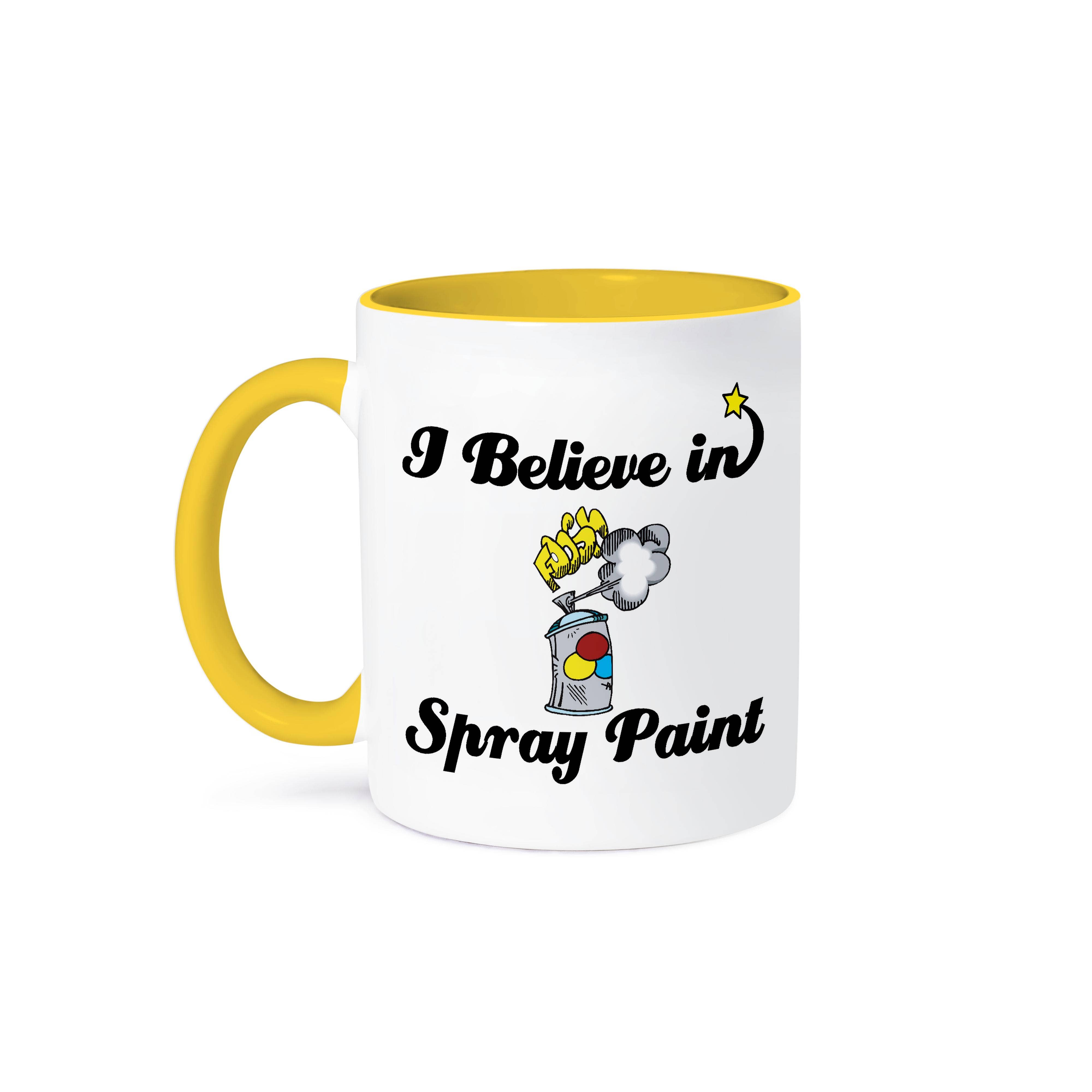 3dRose - Wholesale Coffee Mug - 3dRose, I Believe In Spray Paint, Mug0