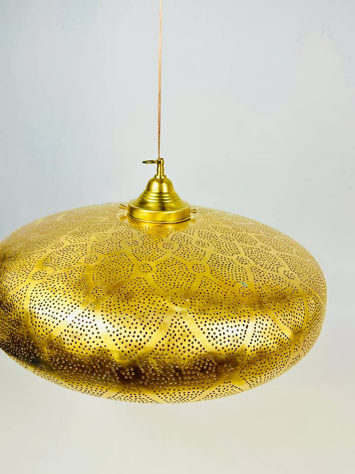 Moroccan pendant light, Handmade modern brass ceiling light for wholesale by Mikwi