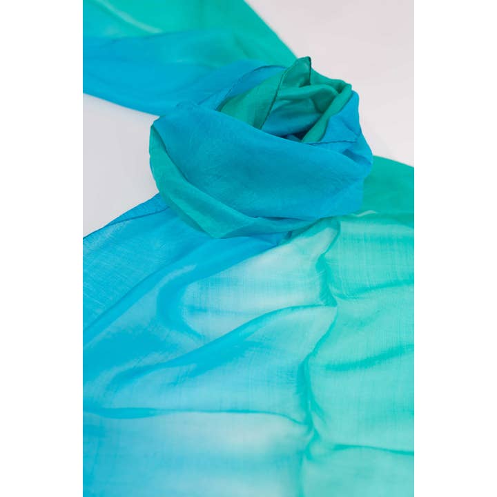 MR Complements - Wholesale Scarf - Women's - Two-tone natural silk scarf14