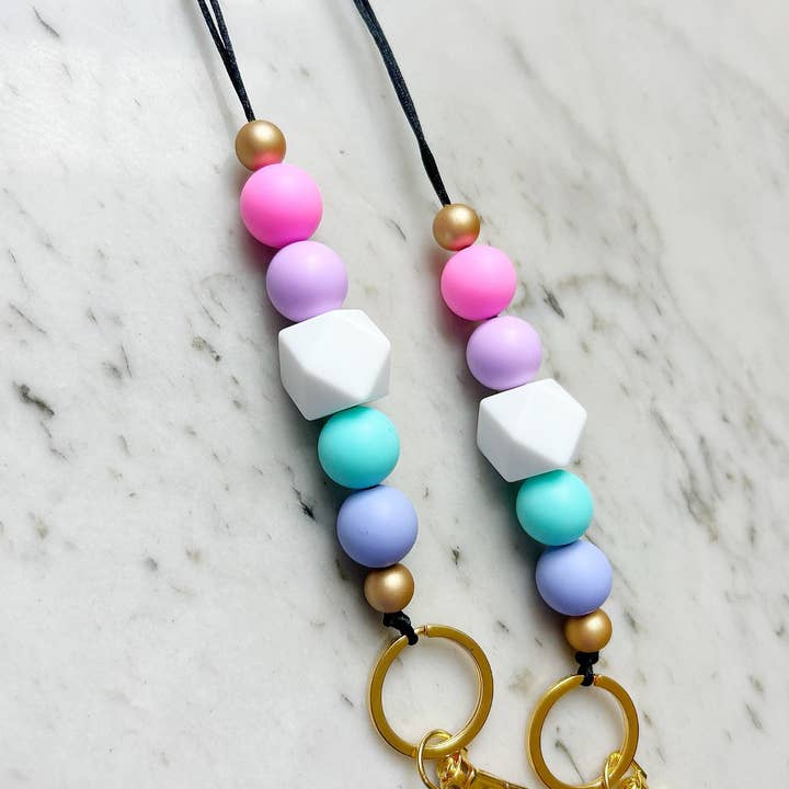 Lanyard Lovebirds - Wholesale Lanyard - Women's - Bubblegum Yum Lanyard