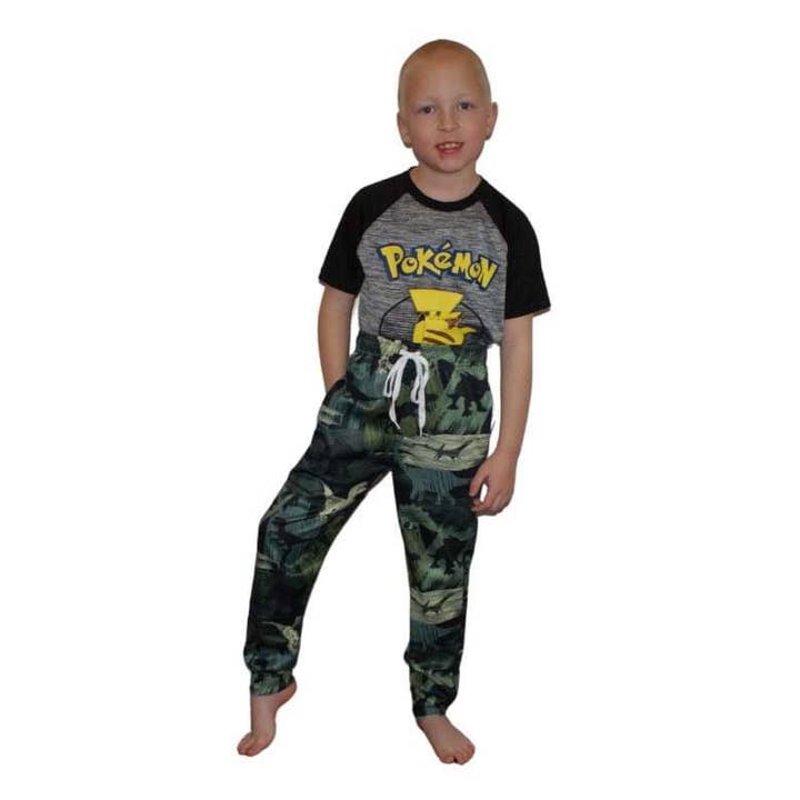 Dinosaur Camo Jogger Style bukser til børn og unge for engroshandel hos SECARD Enterprises