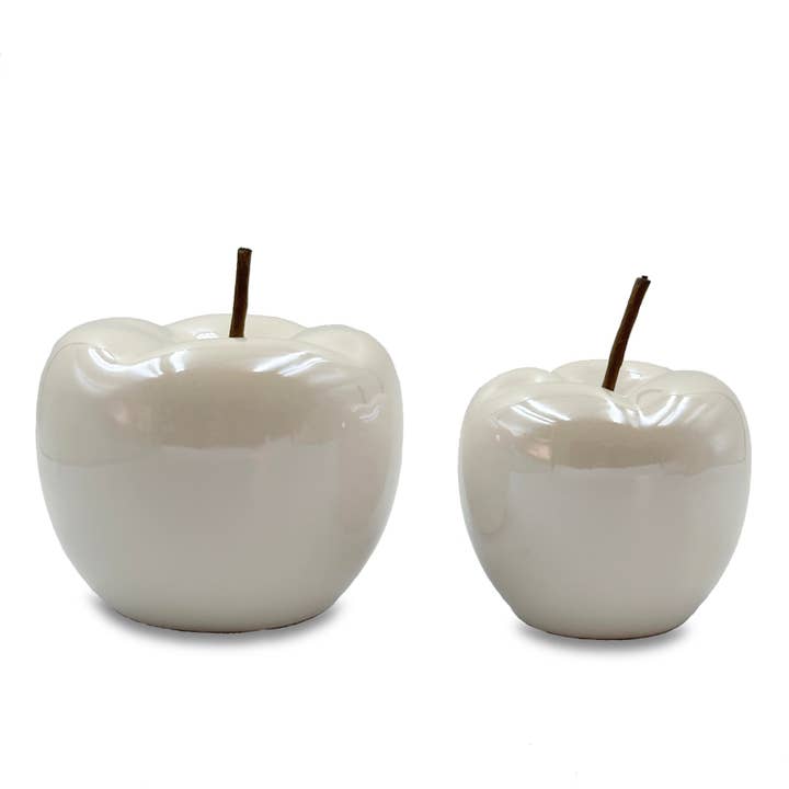 Pair of Porcelain Apples for wholesale by Bentley & Bo