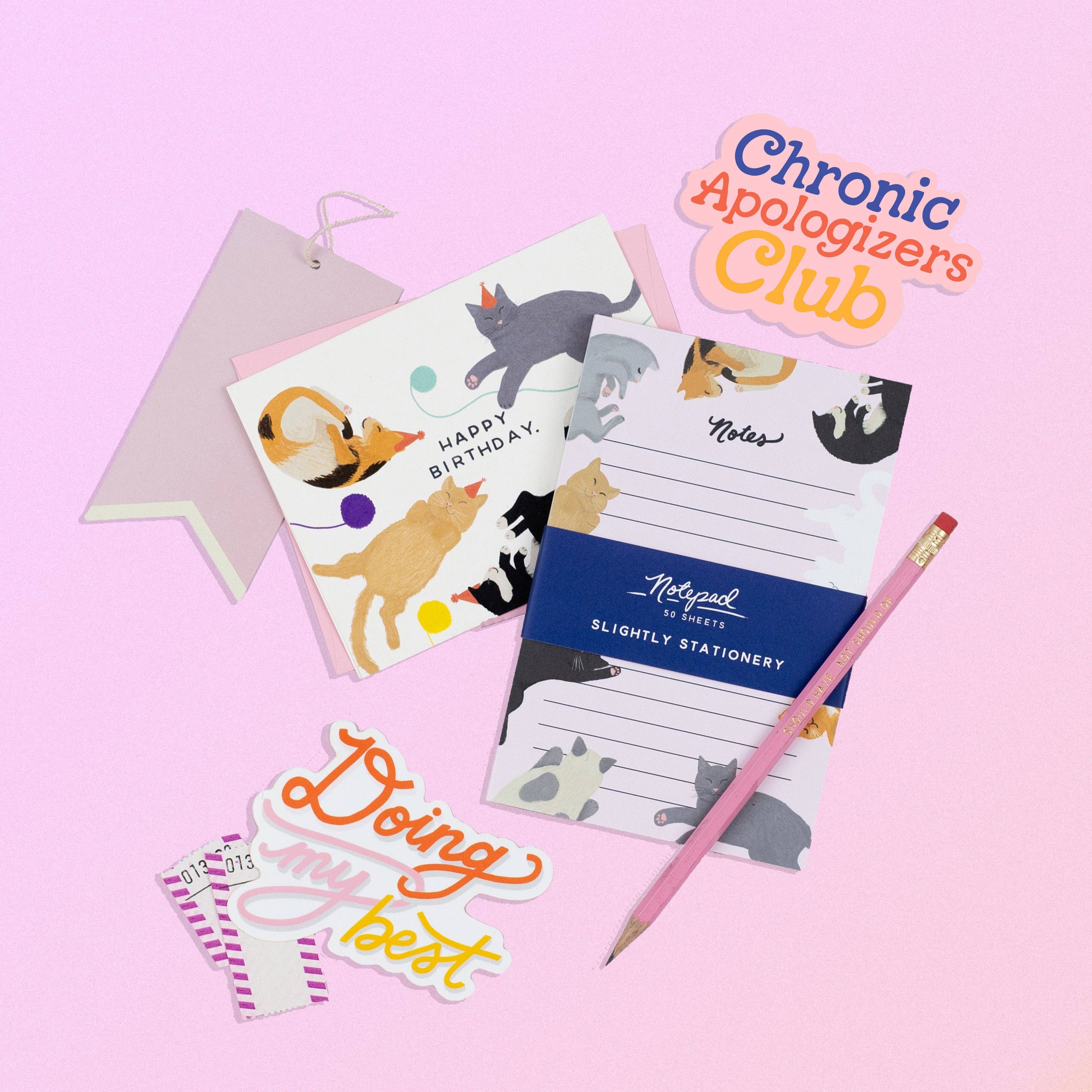 Slightly Stationery - Vendita all'ingrosso Bloc notes - Taccuino Gatto | Taccuino Gatto Carino | Taccuino Per Amanti Dei Gatti1