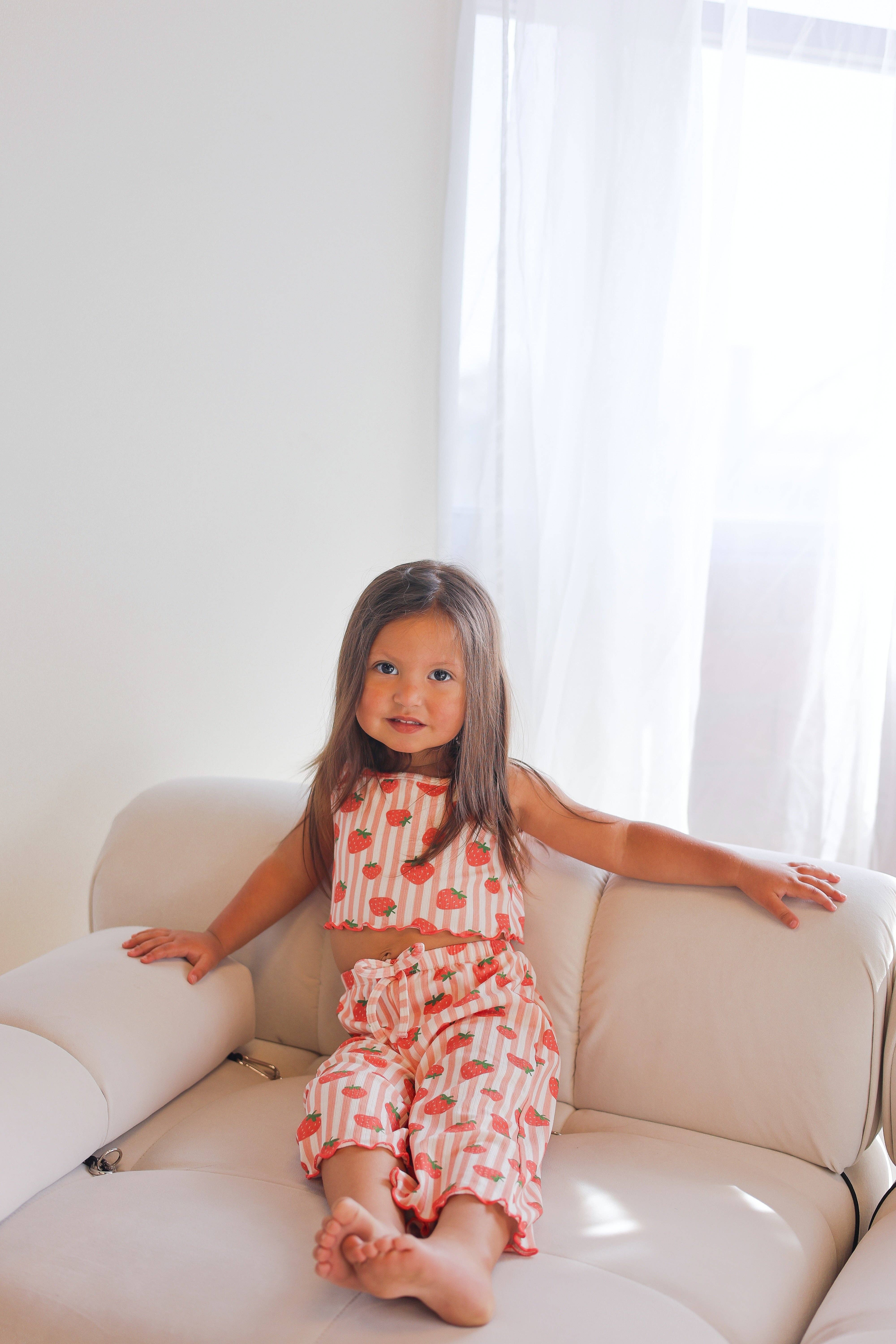 Celebrate Your Tribe - Wholesale Top & Pant Set - Kids - Berry Patch Tank Set3