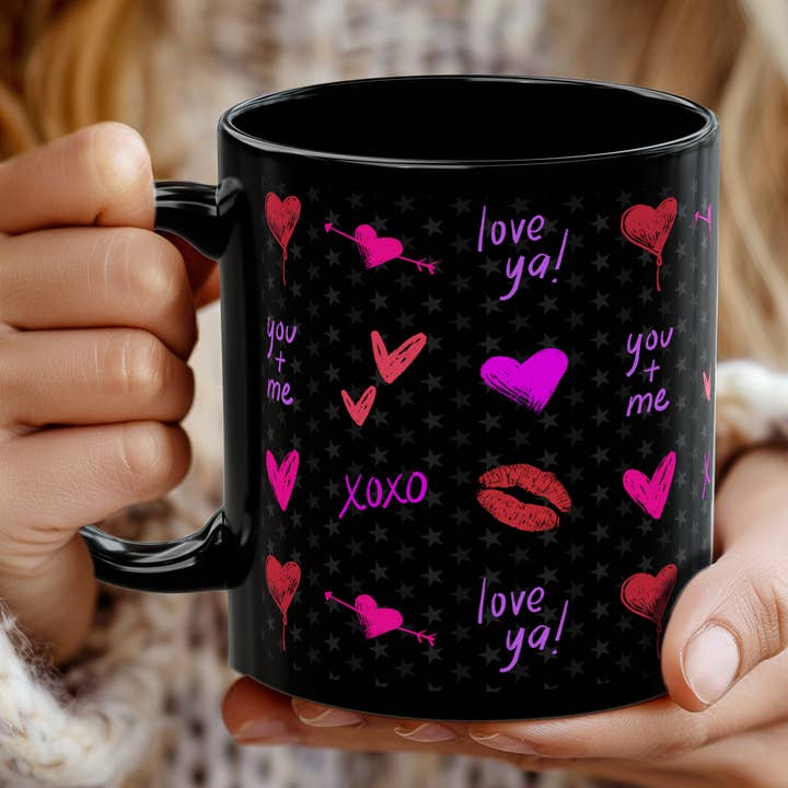 Valentine's Day Mug Couple Anniversary Lover Coffee Cup Gift for wholesale by Vivtrek
