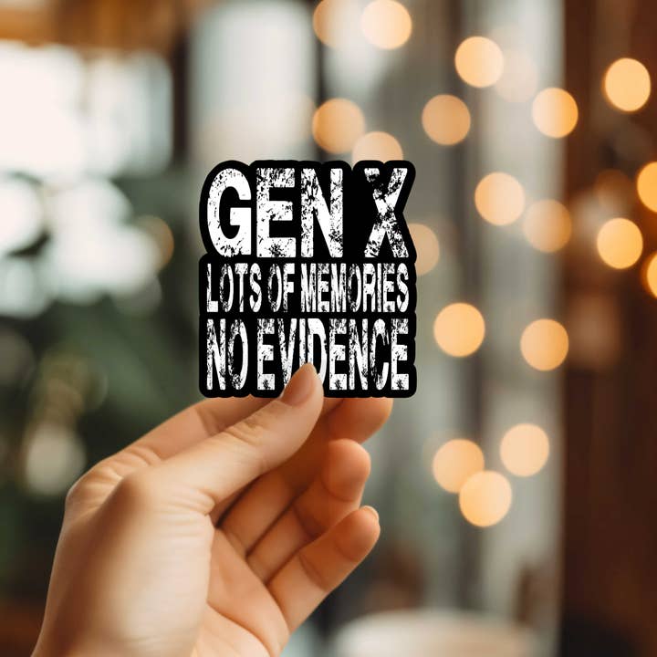 Mystical Monkey Toes - Wholesale Sticker - Funny Gen X No Evidence Vinyl Sticker