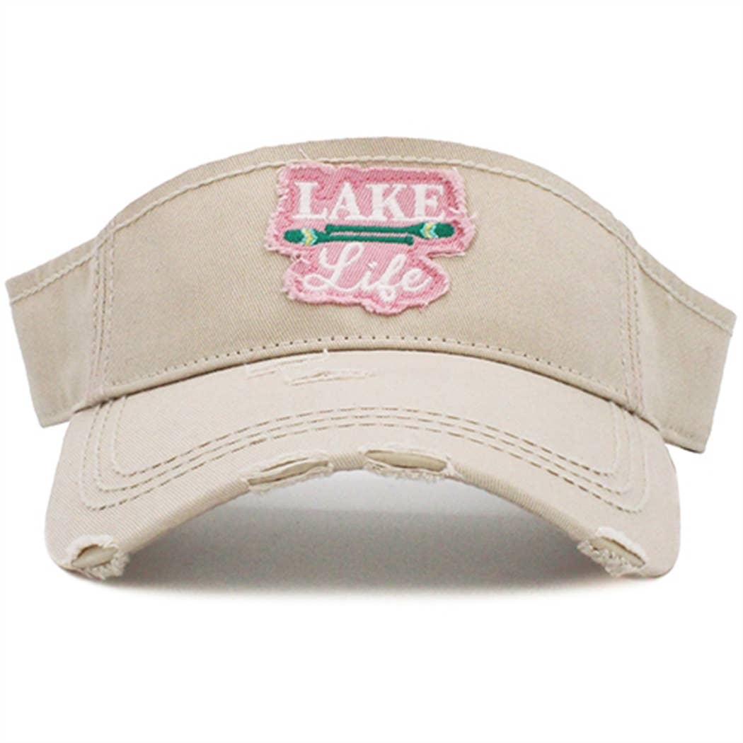 Your Fashion Wholesale - Wholesale Visor - Women's - Lake Life Visor0