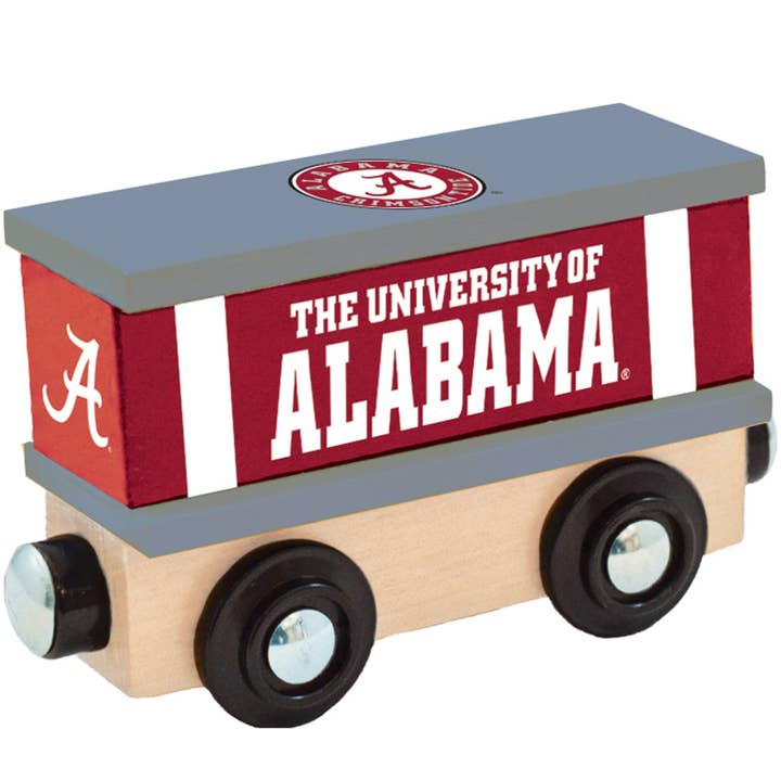 Alabama Crimson Tide Toy Train Box Car for wholesale by Masterpieces Puzzles