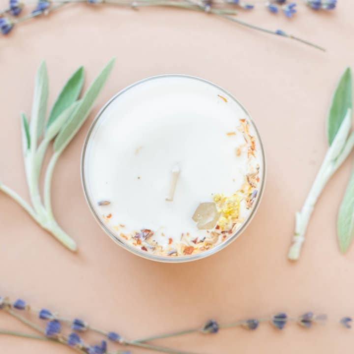 Modern Mystic Shop - Wholesale Jar/Filled Candle - Full Moon Candle1