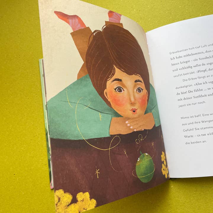 franzizo nachhaltige papeterie - Wholesale Book - Kids - Book "Mimo and the Little Pea"