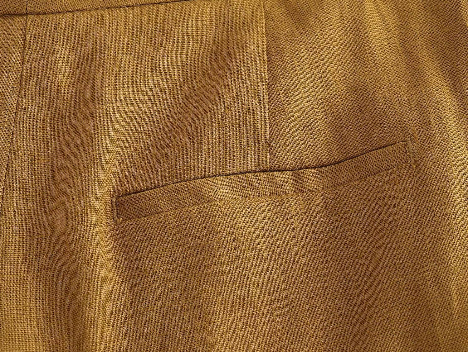 Marayn - Wholesale Suit Set - Women's - Linen Suit Set Blazer Vest and Trousers  Chic Export22