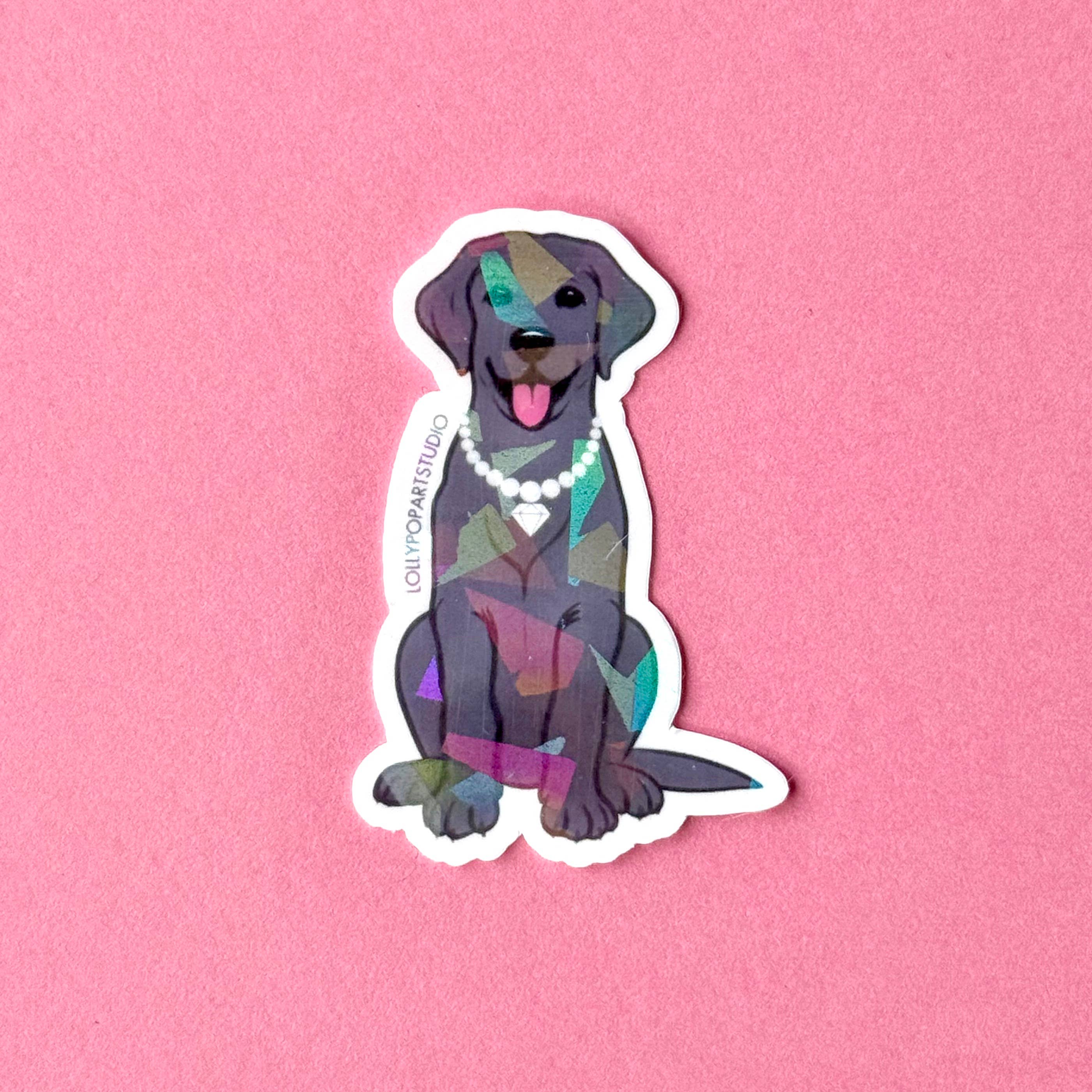 LOLLYPOPARTSTUDIO - Wholesale Sticker - NEW Sticker Labrador0
