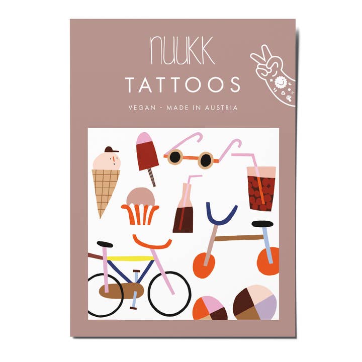 nuukk GmbH - Wholesale Temporary Tattoo - Kids - Organic tattoos summer fun