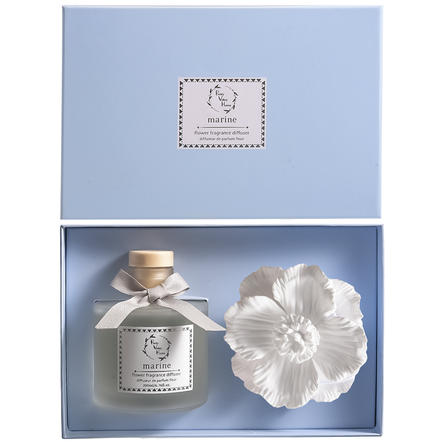 Pretty Valley Home – wholesale Reed diffuser – Diffuser Sets Gifts Ceramic Flower (2025)-Pretty Valley Home6