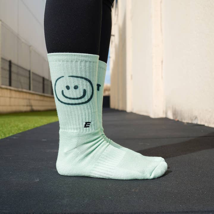 Elitex Training - Wholesale Socks - Unisex - Performance Trust You Gains Come Green Socks2