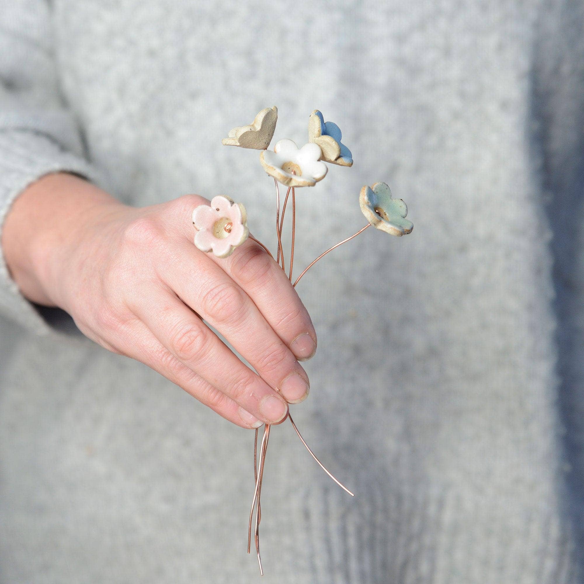 Habulous - Wholesale Artificial Flowers - Original Ceramic Flower Decorative Bud Stems11