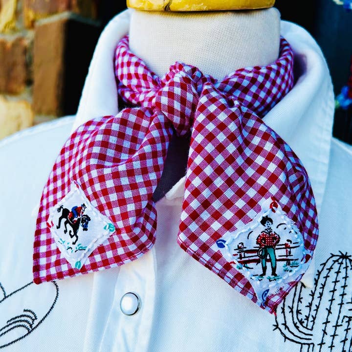 Pradera - Purveyors of the West - Vendita all'ingrosso Bandana - Unisex - Bandana Ricamata Cowpunchers0