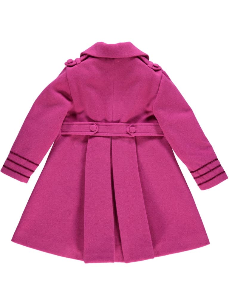 Piccola Speranza – Engroshandel Frakke - Børn – Lyserød uldfrakke1