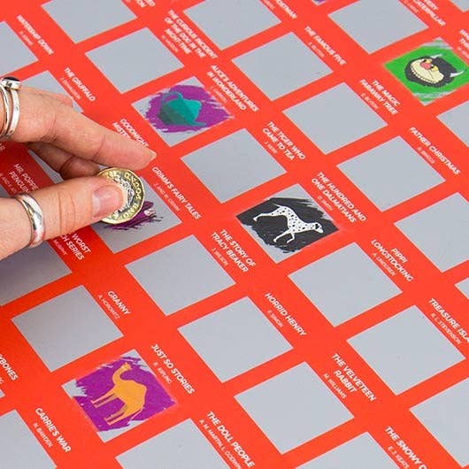 Gift Republic - Wholesale Poster - Kids Books Bucket List - Scratch Off Poster1