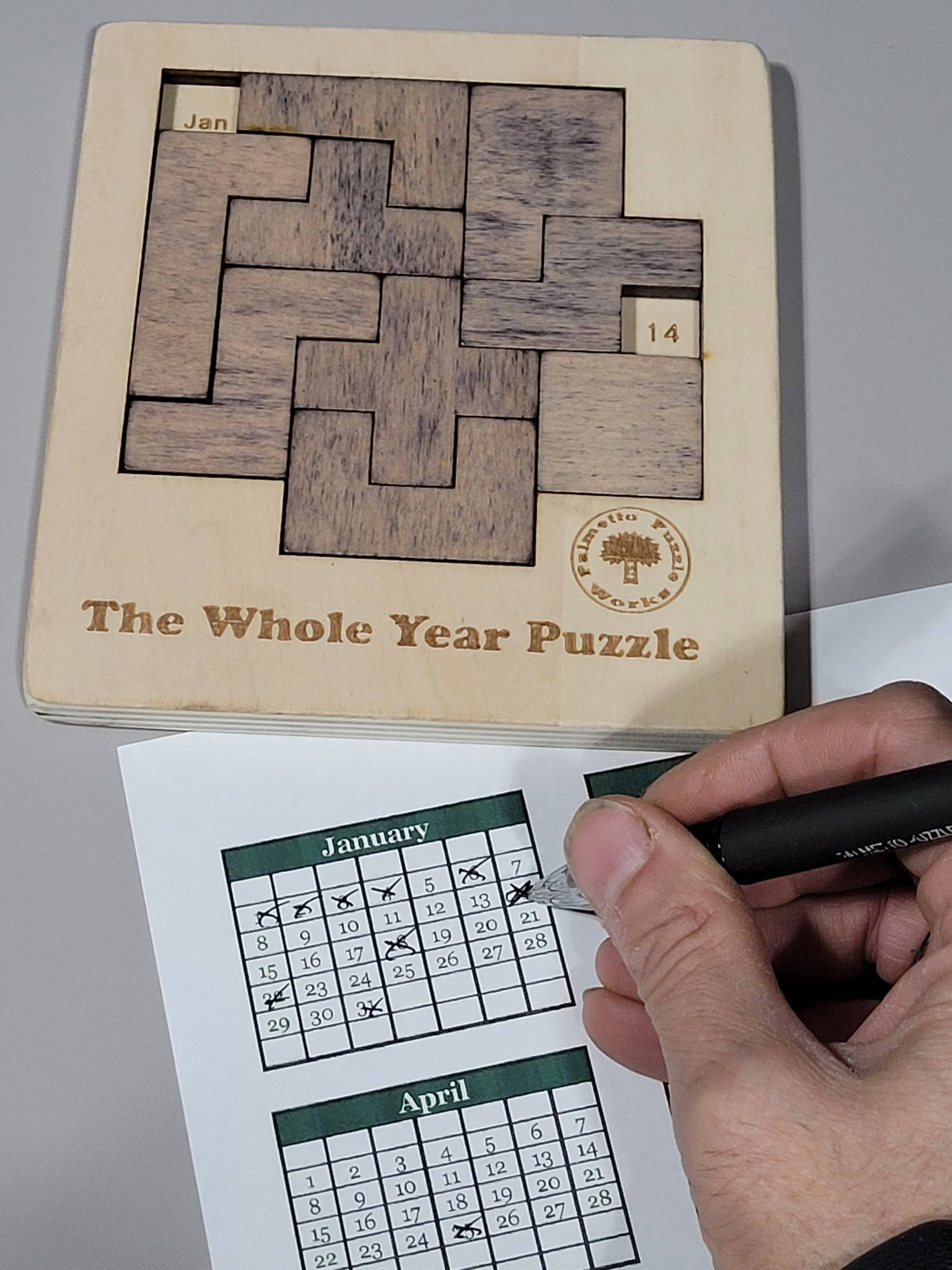 Palmetto Puzzle Works - Venta al por mayor Puzle - Adultos - El rompecabezas de todo el año8