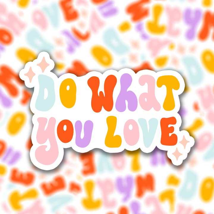 Die cut vinyl sticker - positive quote - do for wholesale by Muchable