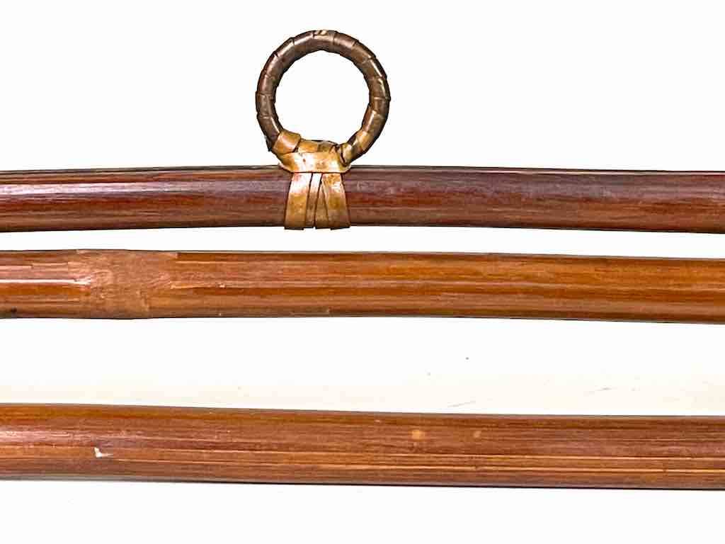 The Niger Bend - Wholesale Tapestry/Textile Hanger - Bamboo Textile Hangers in 4 lengths - Step End style4