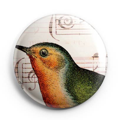 Vintage Robin Pinback Button / Badge and other Purchase Wholesale robin pin. Free Returns & Net 60 Terms on Faire trending on Faire.