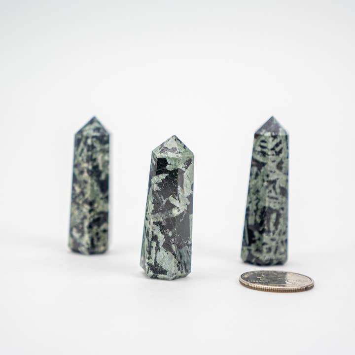 Pelham Grayson Rose - Wholesale Spiritual Stone/Crystal - Tapered Obelisk | Standing Point7