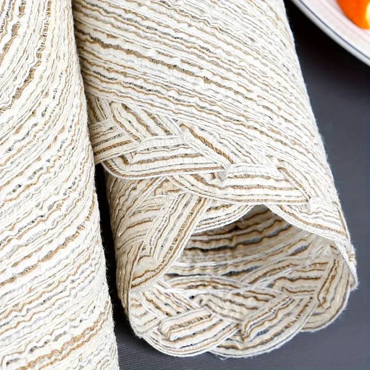 Allweneedis – wholesale Bordstablett – Nordiska halkfria runda vävda bordstabletter