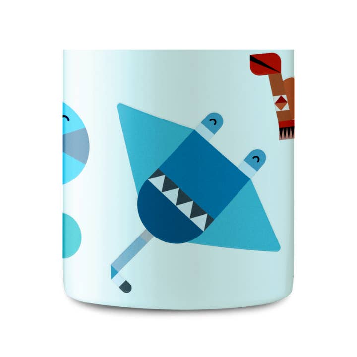 24Bottles - Wholesale Water Bottle - Bottiglia per Bambini | Amici del Mare - 250 ml3