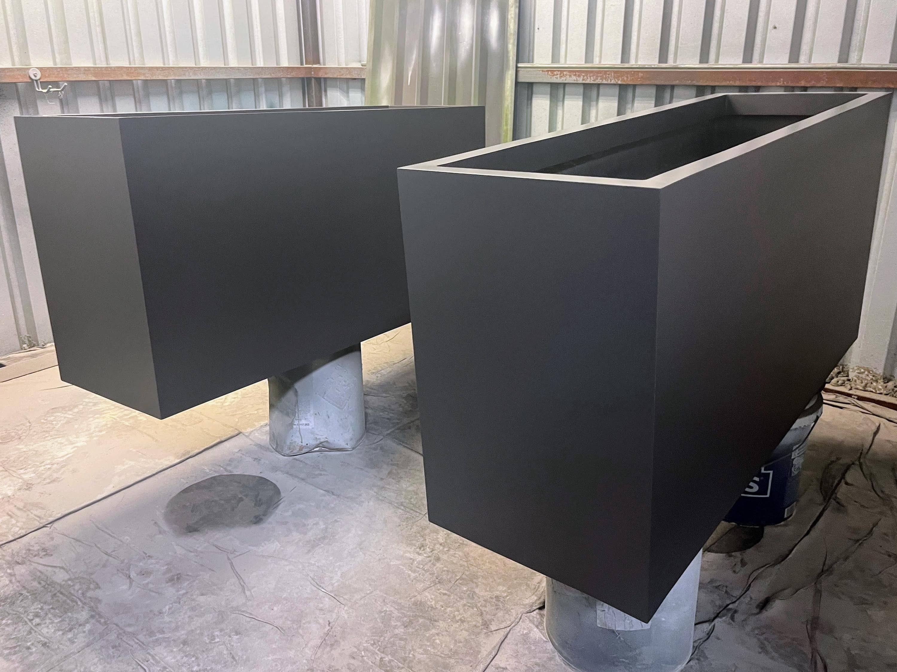 Tikal Composite Designs - Wholesale Planter box - Rectangular Fiberglass Planters6