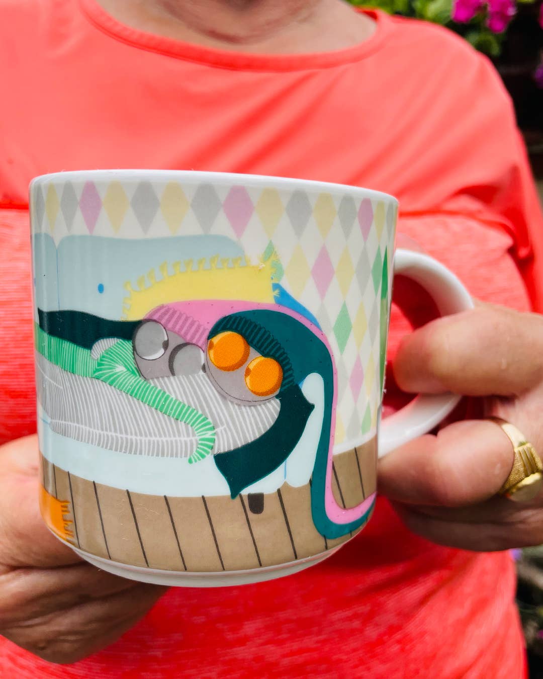 Ruby Ruth Dolls - Wholesale Coffee Mug - Illustrated mug1