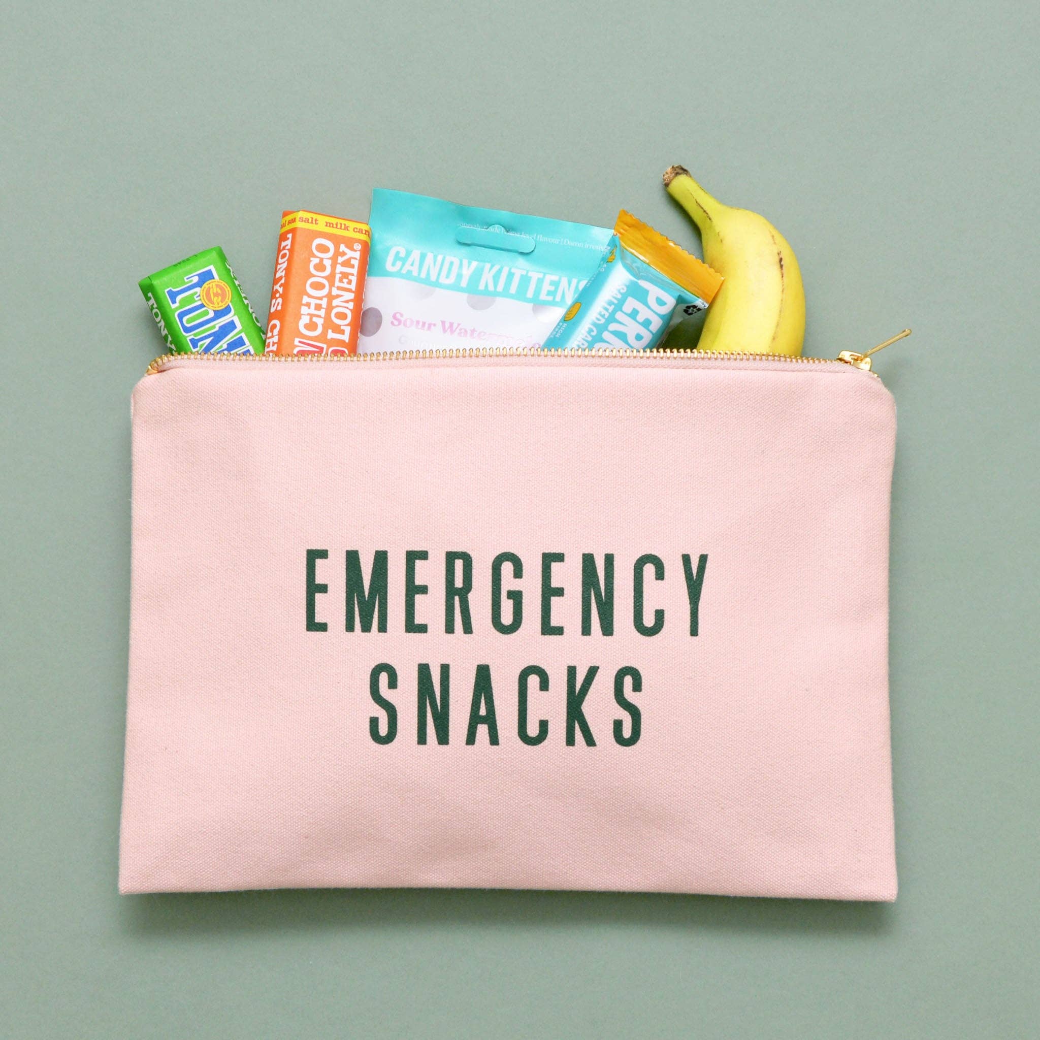 Alphabet Bags - Vendita all'ingrosso Astuccio - Donna - Emergency Snacks - Pochette rosa cipria2