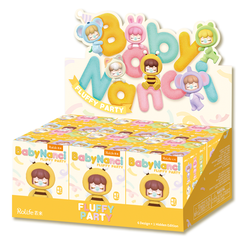 Robotime - Wholesale DIY Craft Kit - NCXX Baby Nanci Fluffy Party (PDQ of 6)6