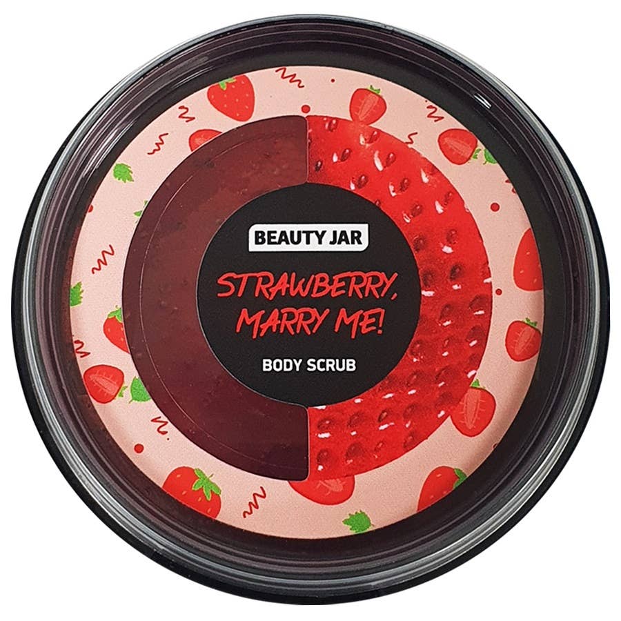 Beauty Pro - Wholesale Body Scrub/Exfoliant - Beauty Jar Body scrub Strawberry, Marry Me! 200g1