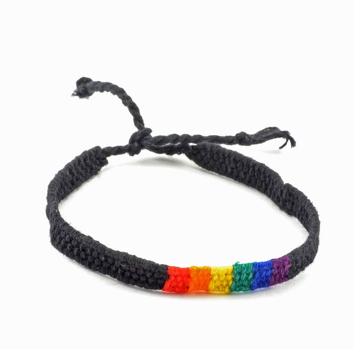 Lucia's Imports - Wholesale Geweven/gevlochten armbanden - Armband Rainbow San Antonio2