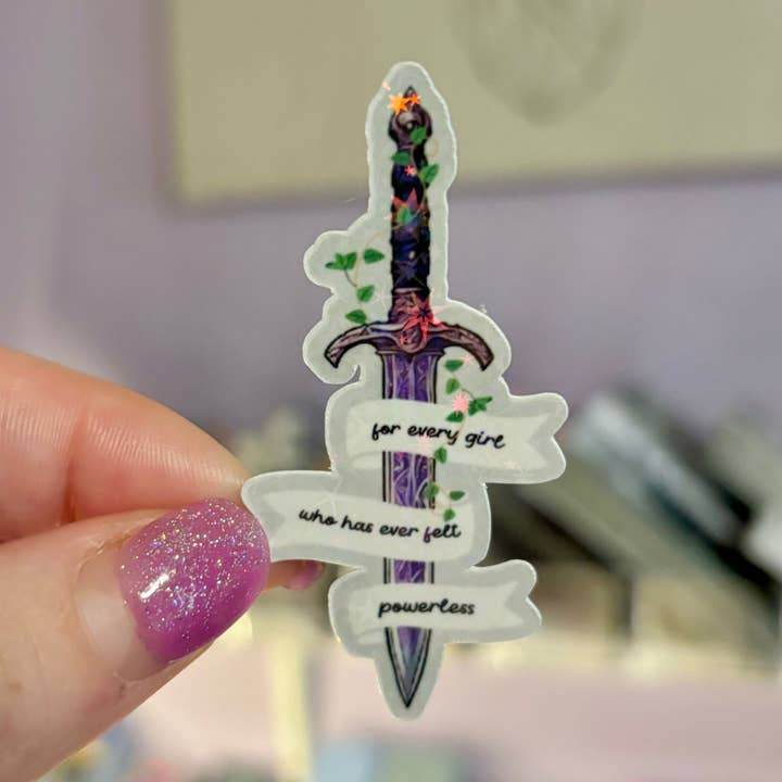Awfullynerdy.co - Wholesale Sticker - Powerless Dagger Sticker